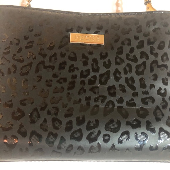 Miche Black Leopard Box Purse - Picture 3 of 13
